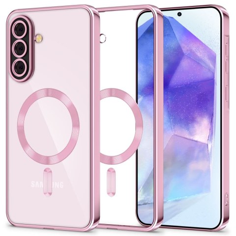Tech-Protect MagFlex MagSafe Galaxy A56 5G różowe złoto