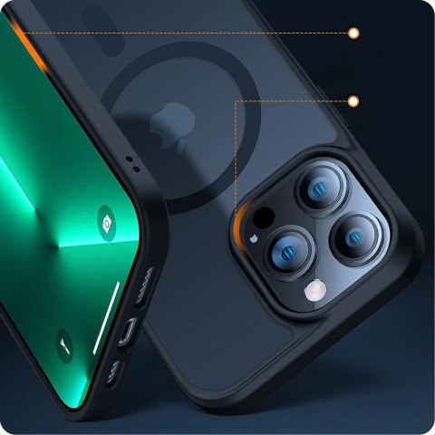 Tech-Protect MagMat MagSafe iPhone 15 Pro Max matowe czarne