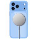 Tech-Protect MagPeak MagSafe CC iPhone 17 Pro Max / 18 Pro Max jasnoniebieskie/bezbarwne