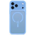 Tech-Protect MagPeak MagSafe CC iPhone 17 Pro Max / 18 Pro Max matowe jasnoniebieskie