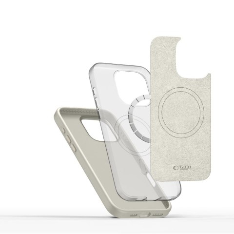 Tech-Protect Silicone Pure MagSafe iPhone 16 Pro cosmic latte