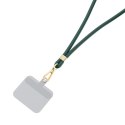 3MK Easy Clip Dark Green (gold)smycz do telefonu