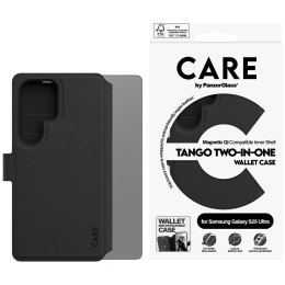Etui CARE by Panzer Glass Feature Tango 2w1 Wallet do Samsung Galaxy S25 Ultra czarny