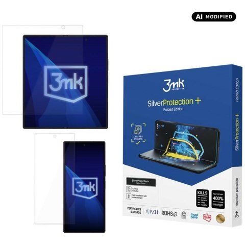 Folia antymikrobowa 3MK Silver Protection+ Folded Edition do Samsung Galaxy Z Fold 8 Ultra