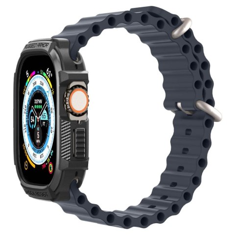 Etui SPIGEN Rugged Armor Apple Watch ULTRA 1 / 2 (49 Mm) matowy czarny