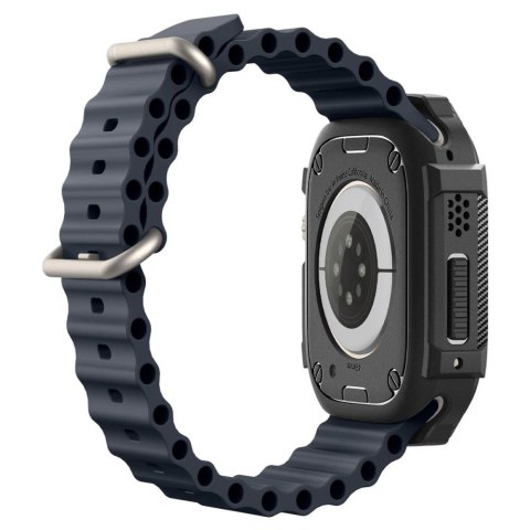 Etui SPIGEN Rugged Armor Apple Watch ULTRA 1 / 2 (49 Mm) matowy czarny