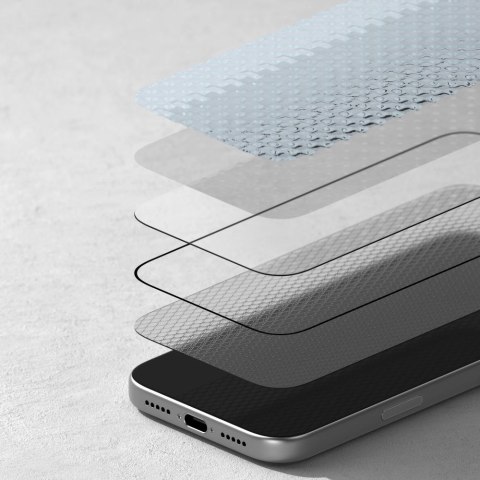 Szkło Antyrefleksyjne Ringke Easy Slide Anti Reflective Tempered Glass do iPhone 17 Pro Max / 18 Pro Max - Czarne