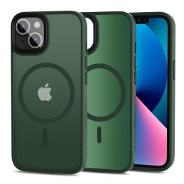 Etui TECH-PROTECT Magmat MAGSAFE iPhone 13 matowy zielony