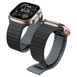 Etui z paskiem Spigen Athlex Air M do Apple Watch 44/45/46/49 mm - active black / grey