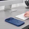 Matowe etui Tech-Protect MagMat MagSafe CC do iPhone 17 Pro / 18 Pro - matte deep blue
