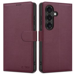 Etui TECH-PROTECT portfelowe Wallet Galaxy S26 FE morwowy