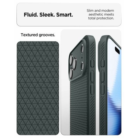 Etui spigen liquid air iphone 17 pro / 18 pro abyss green