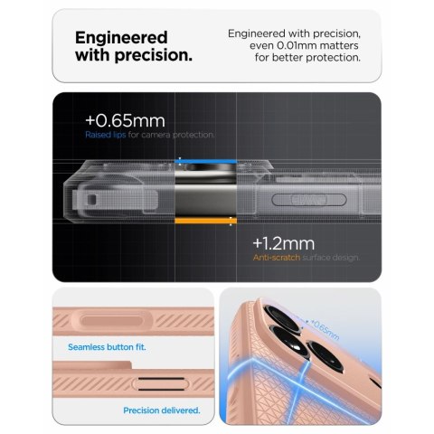 Etui spigen liquid air iphone 17 pro max / 18 pro max rose titanium