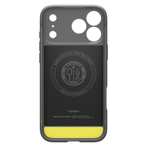 Etui spigen rugged armor magsafe iphone 17 pro / 18 pro grey