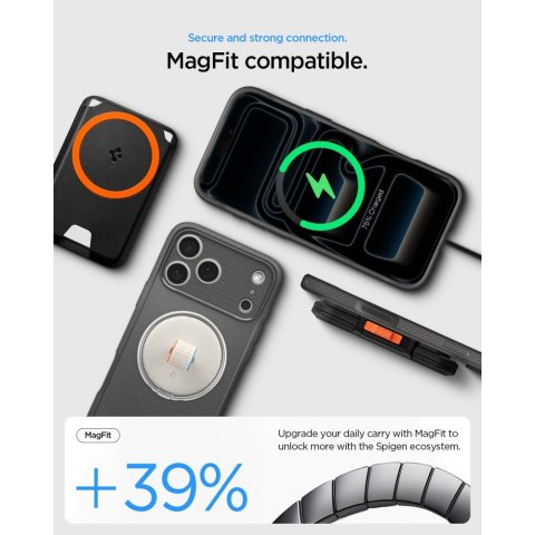 Etui spigen rugged armor magsafe iphone 17 pro / 18 pro grey