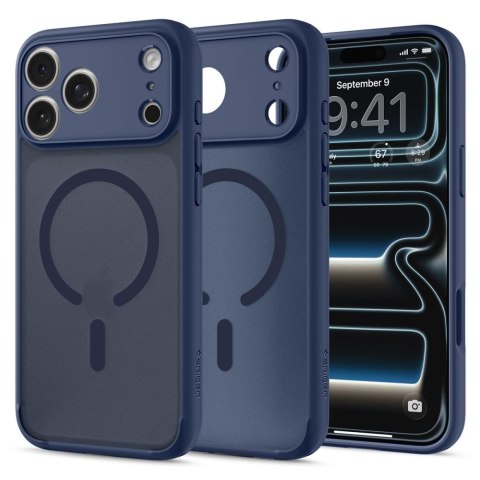 Etui spigen ultra hybrid magsafe iphone 17 pro / 18 pro frost deep blue