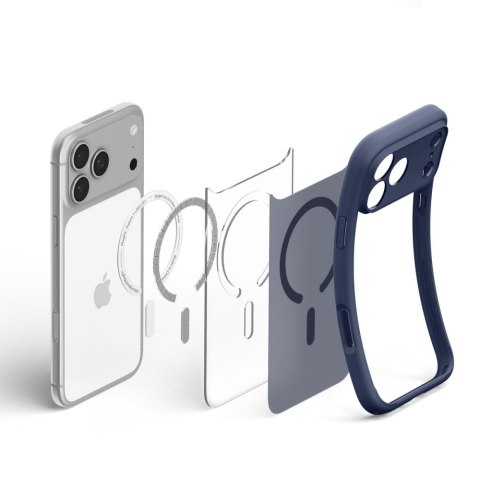 Etui spigen ultra hybrid magsafe iphone 17 pro / 18 pro frost deep blue