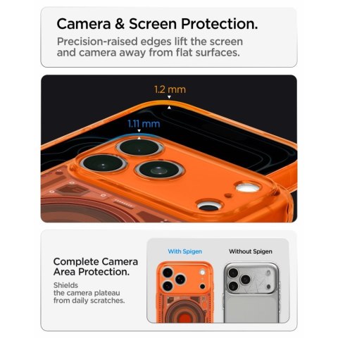 Etui spigen ultra hybrid magsafe iphone 17 pro max / 18 pro max c-one tangerine