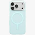 Etui uniq clario do iphone 18 pro / 17 pro magclick charging niebieski