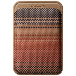 Etui portfel magnetyczny pitaka woven wallet magsafe do telefonu sunset