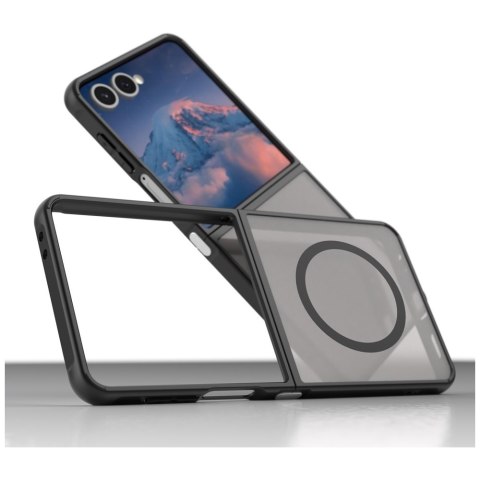Etui beline magsafe do samsung galaxy z flip 7 czarny