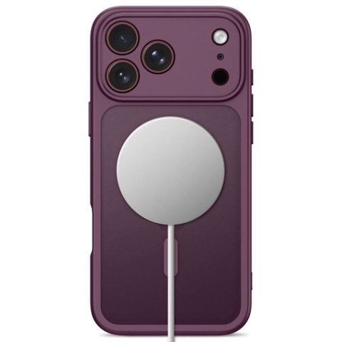 Tech-protect etui basicmag magsafe iphone 17 pro max / 18 pro max matte burgundy