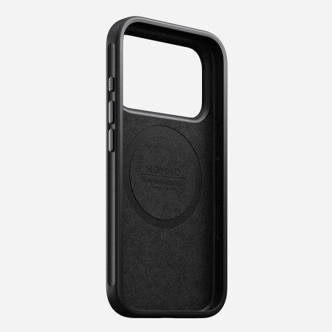 Nomad modern leather case - etui do iphone 18 pro / 17 pro kompatybilne z magsafe, skóra horween (czarny)