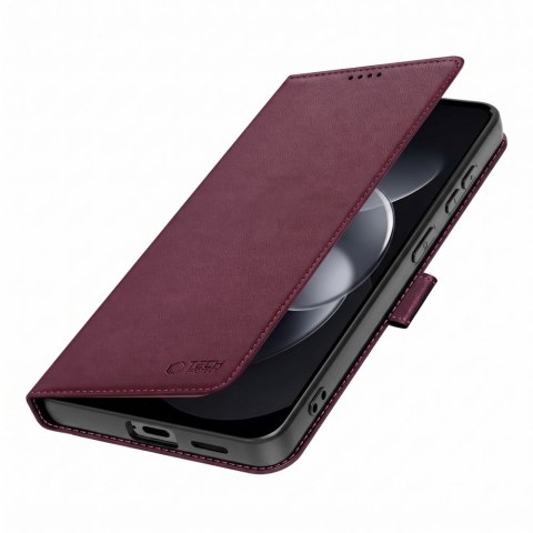 Etui tech-protect portfelowe wallet xiaomi Redmi note 17 pro 5g Mulberry / Bordowy