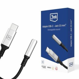 3mk adapter usb-c - jack 3,5 mm dac czarny