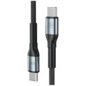Kabel 3mk hyper cable n-series usb-c do usb-c 3m pd 3.0 qc 3.0 20v/3a 60w czarny