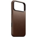 Nomad traditional leather case - etui do iphone 18 pro max / 17 pro max kompatybilne z magsafe, skóra ecco (brown)