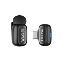 Mikrofony boya MINI 2-02 bezprzewodowe 2.4ghz USB-C - czarne