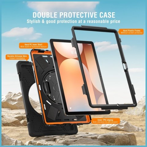 Pancerne Etui z uchwytem 4smarts pancerne grip do samsung galaxy tab a11