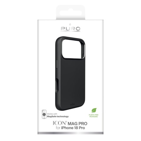 Etui Puro icon mag PRO - do iphone 18 PRO / 17 PRO kompatybilne z MAGSAFE (dark shadow)
