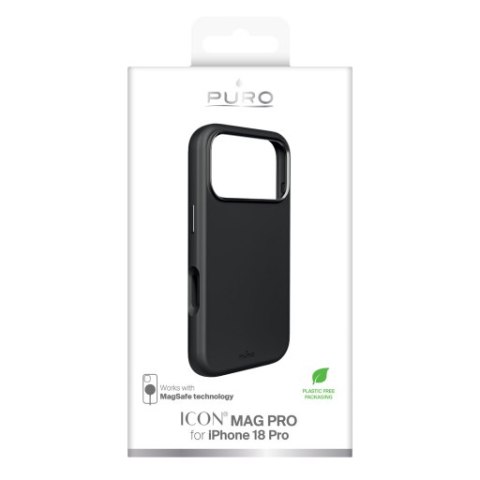 Etui Puro icon mag PRO - do iphone 18 PRO / 17 PRO kompatybilne z MAGSAFE (dark shadow)