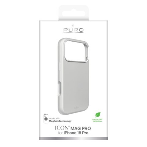 Etui Puro icon mag PRO - do iphone 18 PRO / 17 PRO kompatybilne z MAGSAFE (soft cloud)