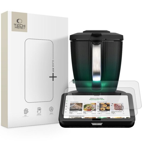 Szkło hartowane tech-protect glass fit+ 2-pack thermomix tm7 przezroczyste