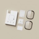 Szkło Hartowane Tech-Protect Glass Ring 2-Pack do Apple Watch Ultra 1 / 2 / 3 / 4 (49 mm) - Tytanowe