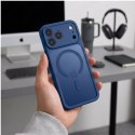 Etui Tech-protect basicmag MAGSAFE iphone 17 PRO MAX / 18 PRO MAX matte deep niebieskie