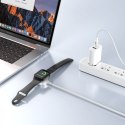 Tech-protect mc02 ultraboost magnetic charger type-c cable 100cm Apple watch białe