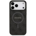 Etui guess 4g ring classic logo magsafe do iphone 17 pro max czarny