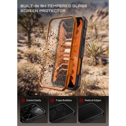Etui Supcase Grip Pro Mag MagSafe iPhone 17 PRO MAX / 18 PRO MAX - koralowe