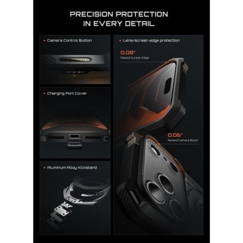 Etui Supcase UB Grip Mag MagSafe iPhone 17 PRO / 18 PRO - czarne