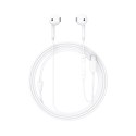 Słuchawki przewodowe Acefast l13 douszne z mikrofonem usb-c - białe