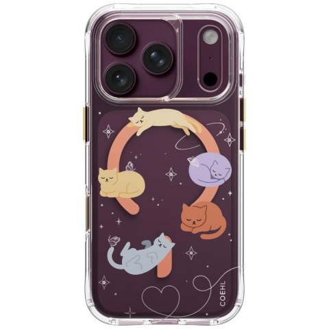Etui UNIQ Coehl Elysie do iPhone 18 Pro / 17 Pro Magnetic Charging whiskered dreams