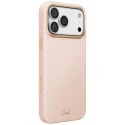 Etui UNIQ Coehl Mirelle do iPhone 18 Pro Max / 17 Pro Max Magnetic Charging różowy
