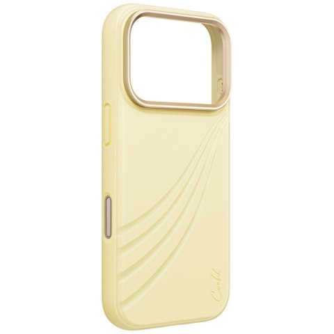 Etui UNIQ Coehl Serina do iPhone 18 Pro / 17 Pro Magnetic Charging żółty