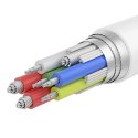 Kabel USB OPPO DL129 8 A USB-A - USB-C 1 m - biały