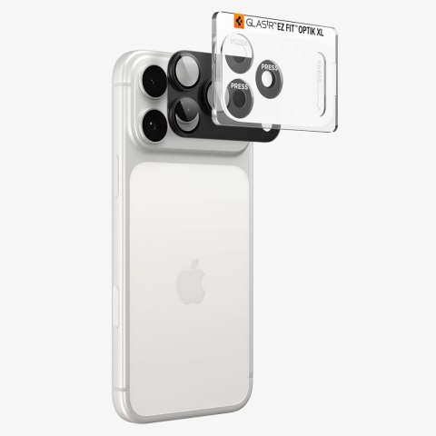 Osłona aparatu Spigen Optik PRO XL Glas.tr Ez Fit Camera Protector IPHONE 18 PRO MAX szary