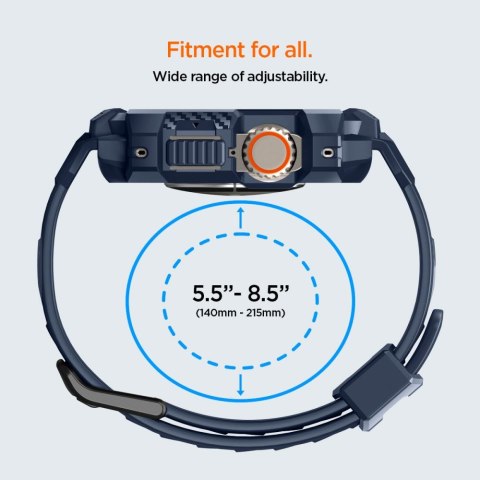 SPIGEN Rugged Armor "pro" APPLE WATCH ULTRA 1 / 2 / 3 / 4 (49 Mm) Navy Blue